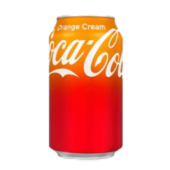 Coca Cola Orange Cream 355ml USA