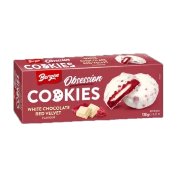 Bergen Cookies Red Velvet 128g