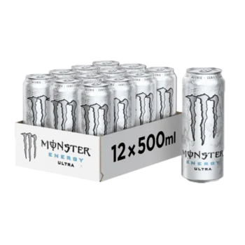 Kartón Monster Energy Ultra (White) ZERO 12×500ml