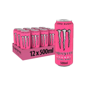 Kartón Monster Energy Ultra Rosa ZERO 12×500ml