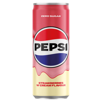 Pepsi Strawberry & Cream ZERO 330ml