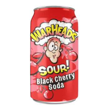 Warheads Black Cherry Soda 330ml USA