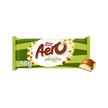 Aero milk bubble chocolate with pistachio flavor 90 g