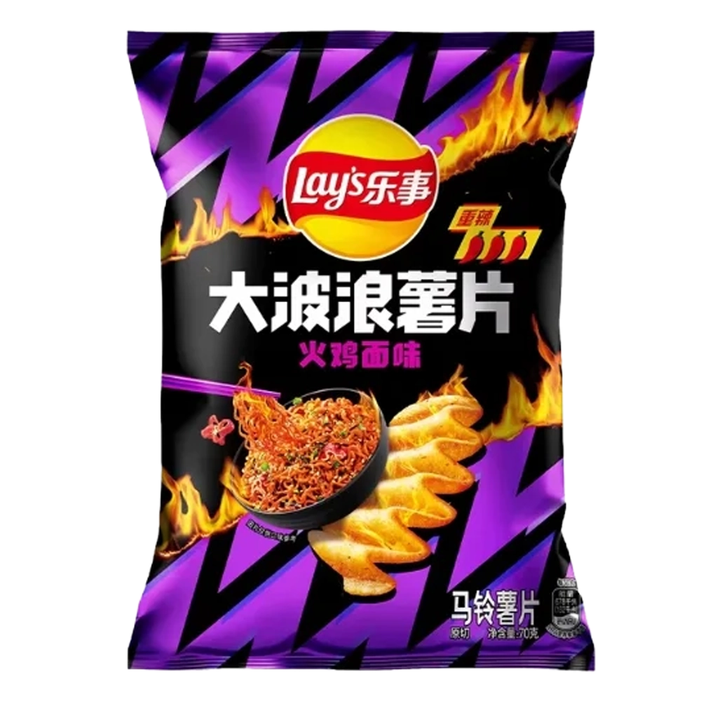 Lay's_Big_Wave_Hot_Chicken_Noodle_70g_CHN Lay's_Big_Wave_Hot_Chicken_Noodle_70g_CHN
