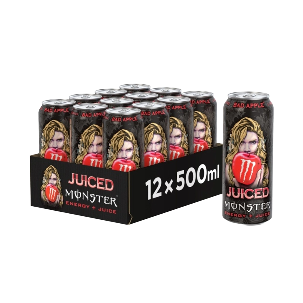 Kartón Monster Energy Bad Apple 12×500ml Kartón Monster Energy Bad Apple 12×500ml