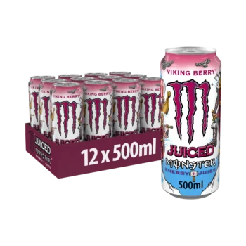 Kartón Monster Energy Juice Viking Berry 12×500ml