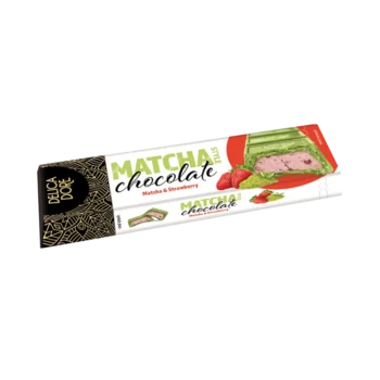 Delica Dore Matcha & Strawberry Chocolate 74g